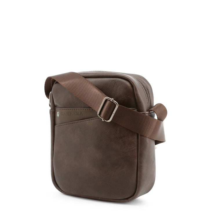 Carrera Jeans Men Polyurethane Crossbody Bags, Brown (129854)