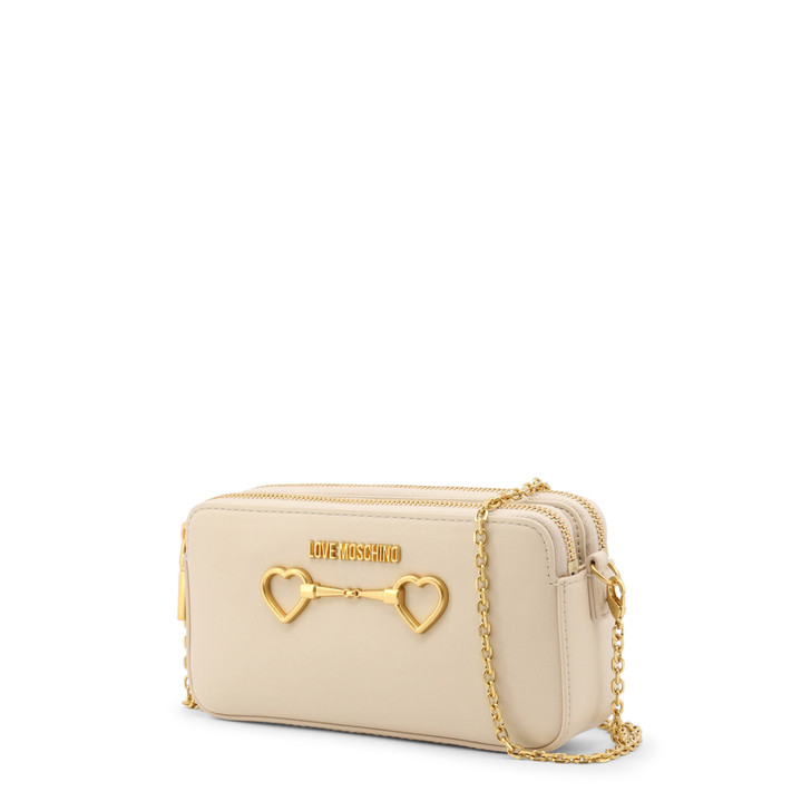 Love Moschino Women Polyurethane Clutch bags, White (129809)