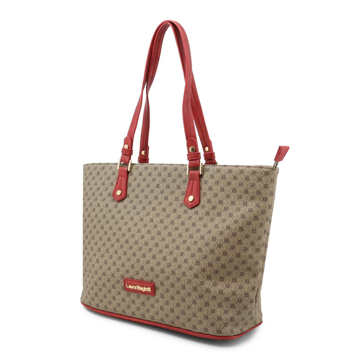 Laura Biagiotti Women Shopping bags, Red (129403)