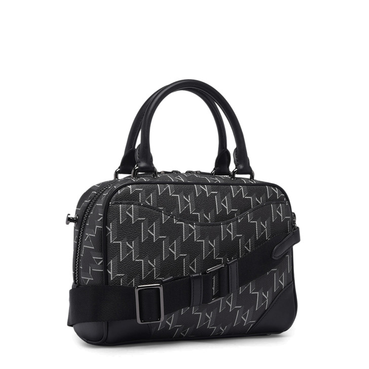 Karl Lagerfeld Women Polyurethane Handbags, Black (128986)