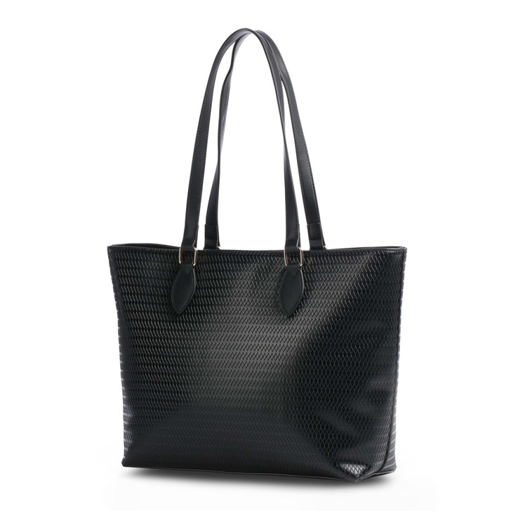 Valentino by Mario Valentino Women Polyurethane Shopping bags, Black (128313)