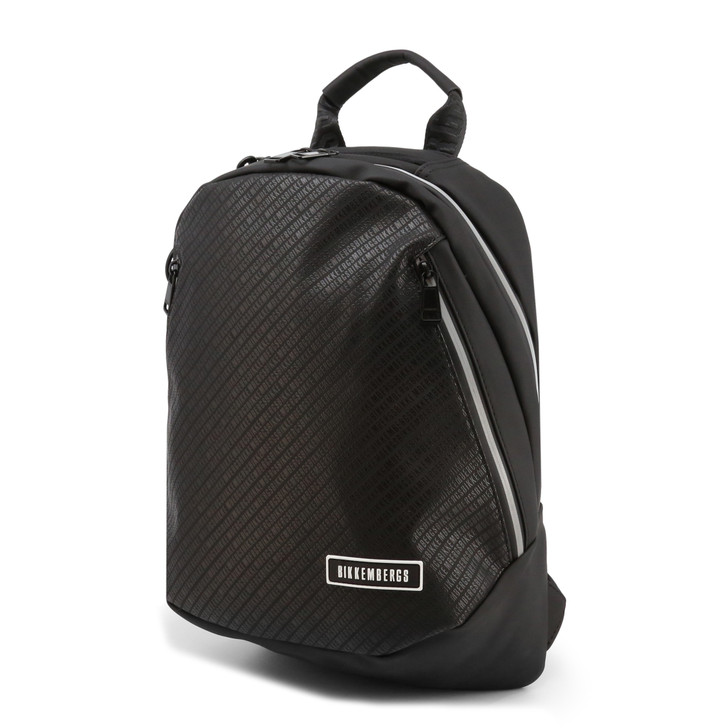 Bikkembergs Men Nylon Rucksacks, Black (126470)