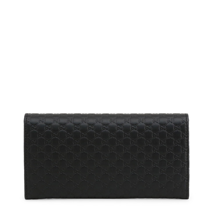 Gucci Women's Leather Wallets, Black (110533)