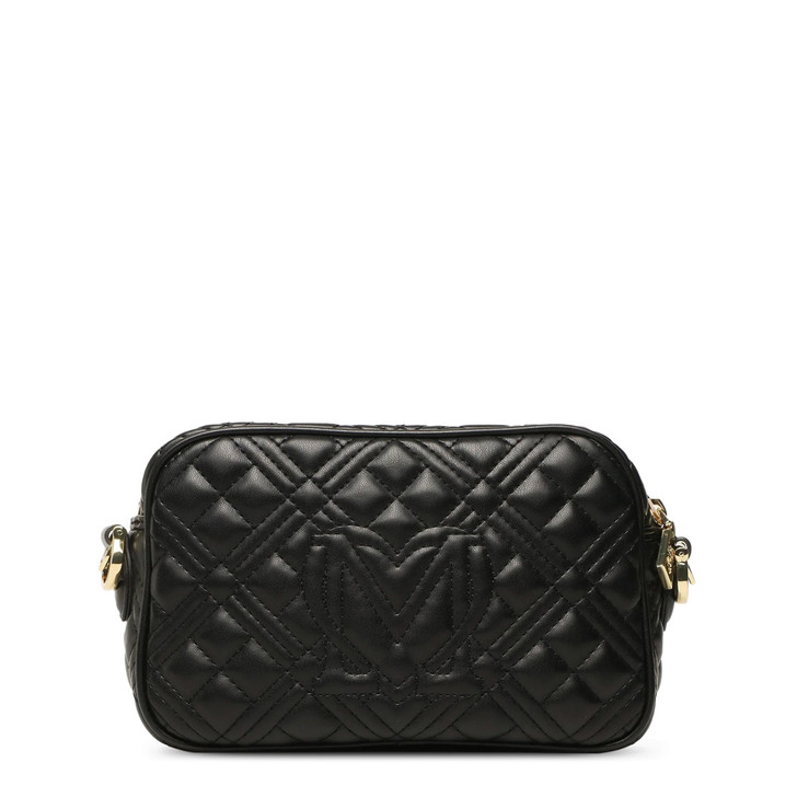 Love Moschino Women Polyurethane Crossbody Bags, Black (136034)