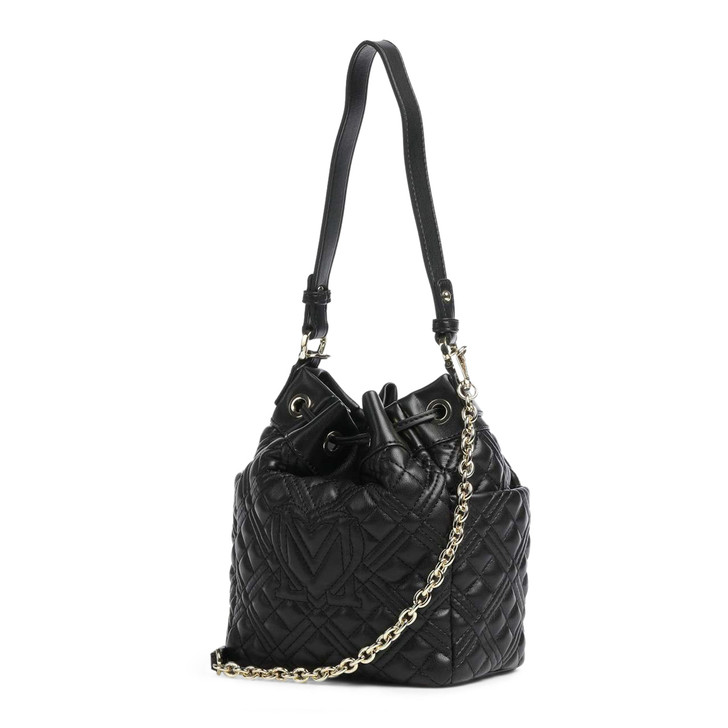 Love Moschino Women Polyurethane Shoulder bags, Black (136032)