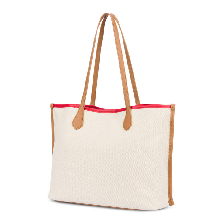 Love Moschino Women Cotton Shopping bags, Red (135994)