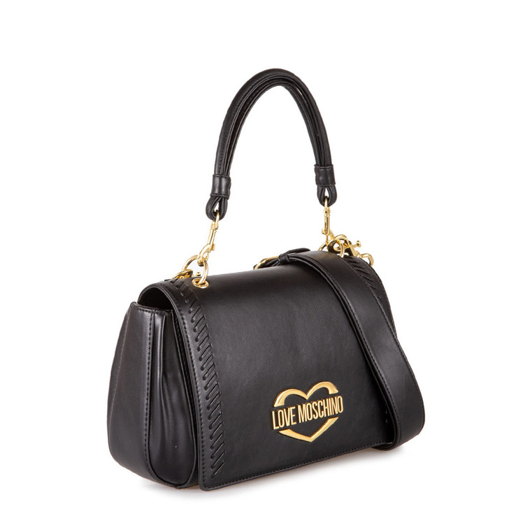 Love Moschino Women Polyurethane Handbags, Black (135992)