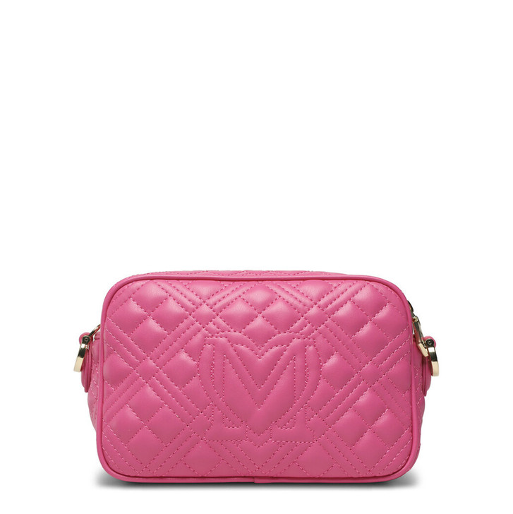 Love Moschino Women Polyurethane Crossbody Bags, Pink (135977)