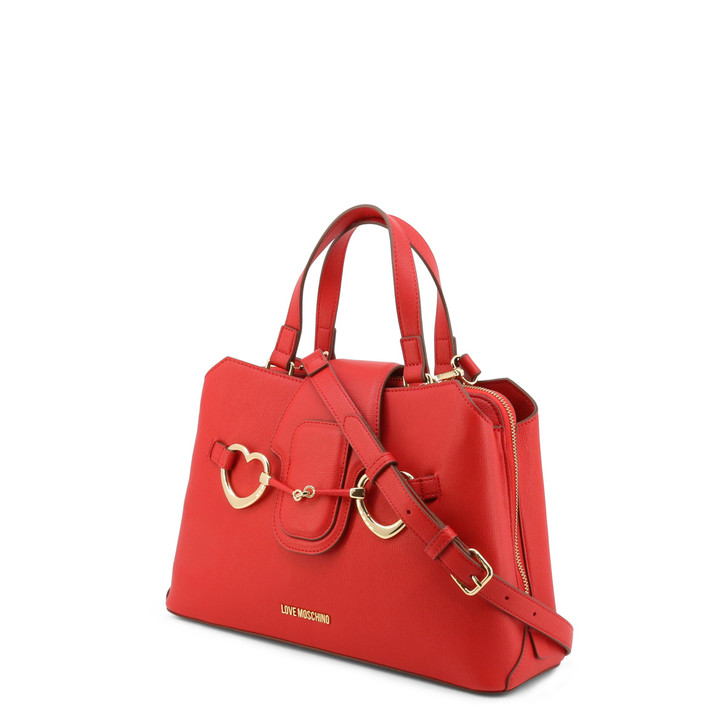 Love Moschino Women Polyurethane Handbags, Red (135959)
