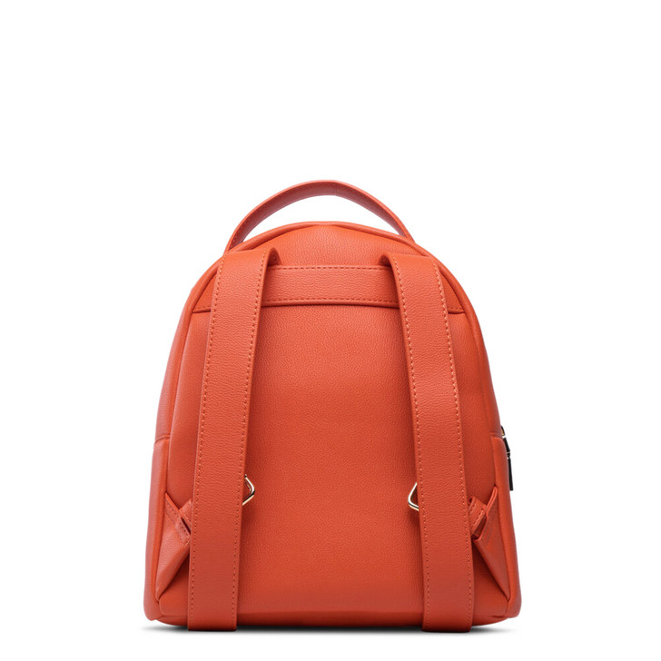 Love Moschino Women Polyurethane Rucksacks, Orange (135939)