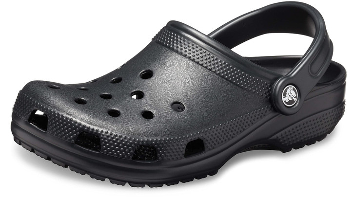 Crocs Unisex-Adult Classic Clogs, Black, 13 Men/15 Women