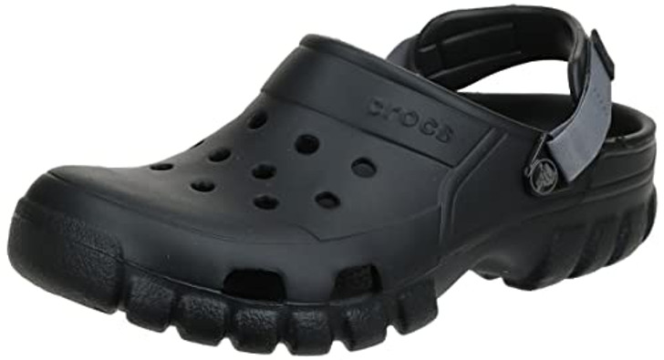 Crocs Crocs Unisex Offroad Sport Clogs, Black/Graphite, 10 Men/12 Women