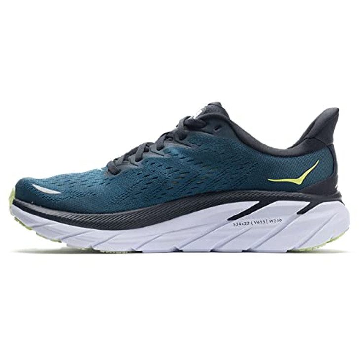 HOKA Men's Running Shoes, Blue Coral Butterfly, 11 US