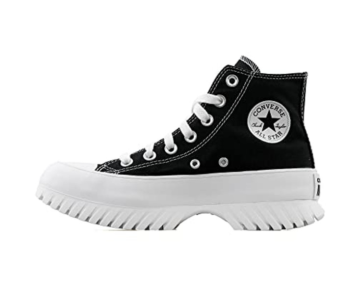 Converse Chuck Taylor All Star Lugged 2.0 Unisex, Black, 10 US Women/8 US Men