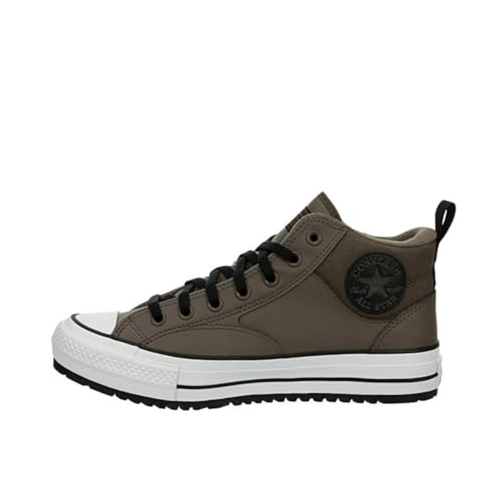 Converse Unisex Chuck Taylor All Star Malden Street Sneaker Boot, Engine Smoke/Black Brown, 10 Men/12 Women