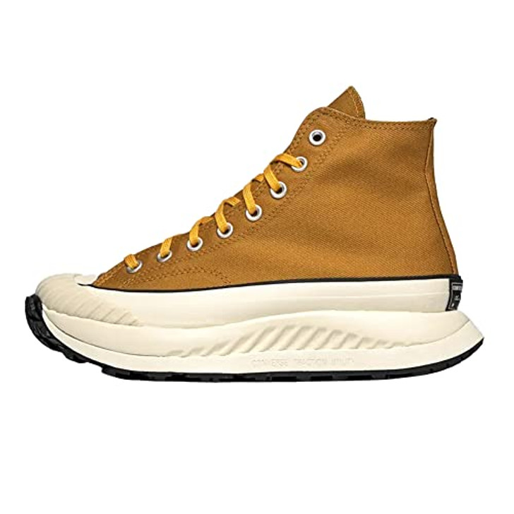 Converse Chuck 70s at-CX Unisex Platform Sneaker, Burnt Honey, 11 Women/9.5 Men