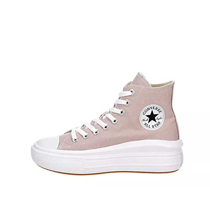 Converse Unisex Chuck Taylor All Star High Top Platform Sneaker, Stone Mauve/Pink/White, 6.5 Women/4.5 Men