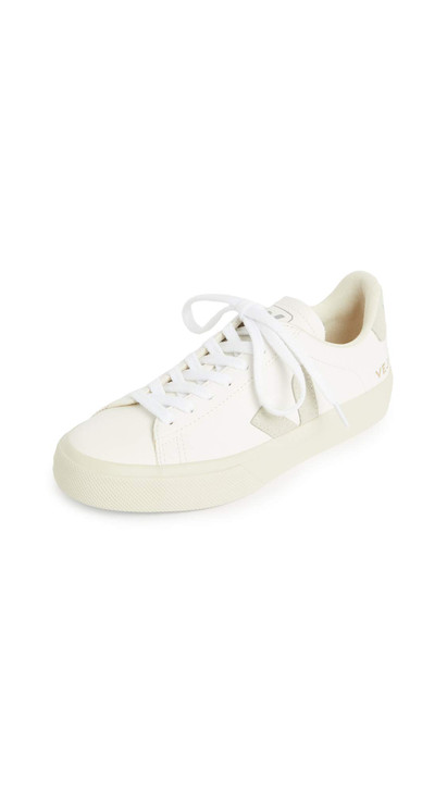 Veja Women's Campo Sneakers, Extra White/Natural Suede, 6 Medium US