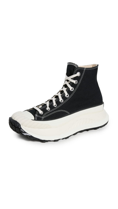 Converse Men's Chuck 70 at-CX Platform High Top Sneakers, Black/Egret/Black, 9 Medium US