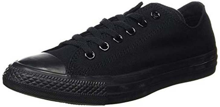 Converse Unisex Chuck Taylor All Star Low Top Black/Black Sneakers - 5.5 B(M) US Women / 3.5 D(M) US Men