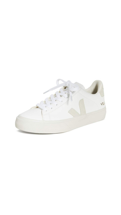 Veja Women's Campo Sneakers, White/Natural, 6 Medium US