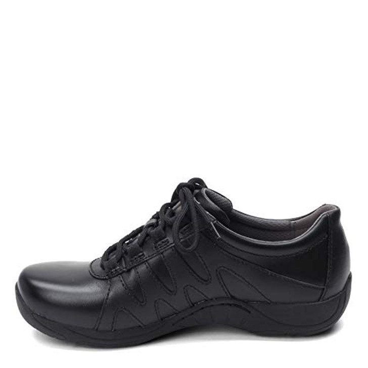 Dansko Women's Neena Black Leather Comfort Work Shoe 6.5-7 M US