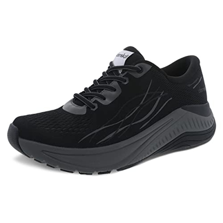 Dansko Women's Pace Black/Grey Walking Shoe 7.5-8 M US - Added Support and Comfort