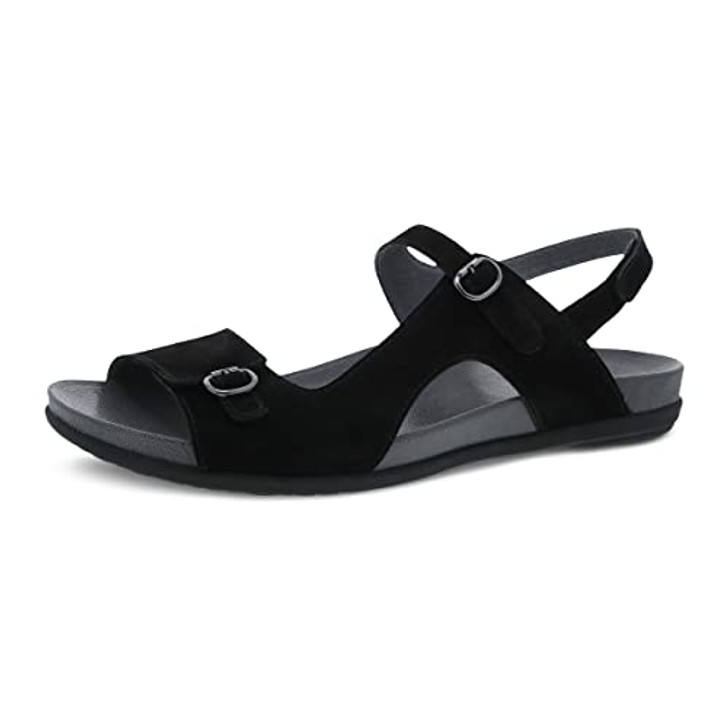 Women's Open Toe Flat Sandals Durable And Long Lasting For Flat Feet Heel  Pain Blue 41 - Walmart.com