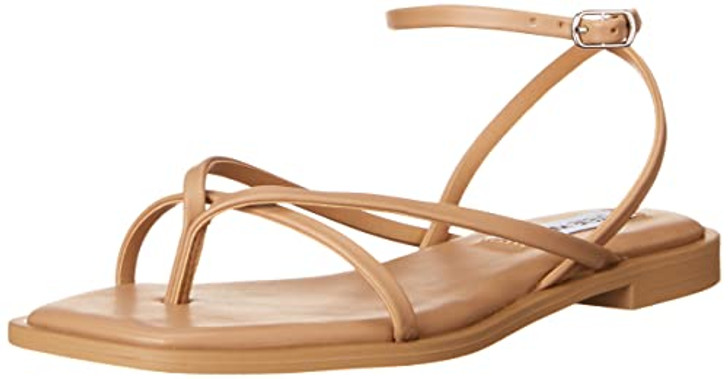 Steve Madden Women's Agree Sandal, TAN, 6.5