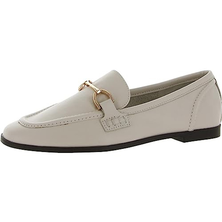 Steve Madden Women's Carrine Loafer, Bone Leather, 8