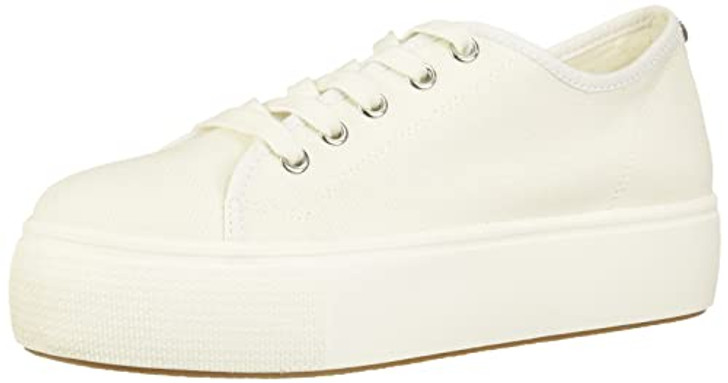 Steve Madden womens Elore Sneaker, White, 7 US