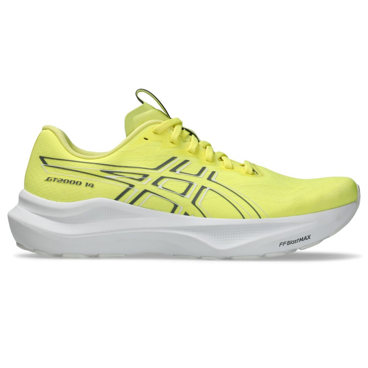 ASICS Men's GT-2000 14 Running Shoes, Citron/Steel Grey, 9.5