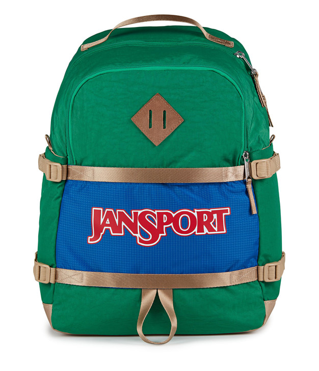 JanSport Small Seattle Pack – Compact Backpack with Main Compartment, Dual Water Bottle Pockets, and Padded Sleeve for 15-Inch Laptop, Jelly Kelly