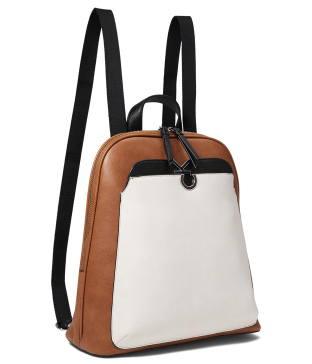 Calvin Klein Lillian Casual Backpack Caramel/White/Black One Size