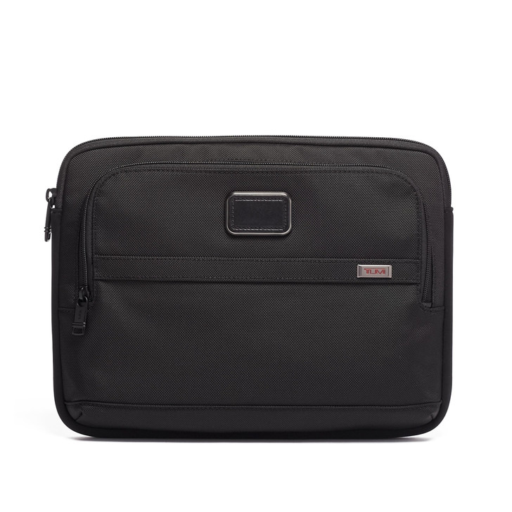 TUMI - Alpha Laptop Cover - Protective Computer Case for Business & Travel - Durable Computer Sleeve - Medium, Fits Up to 13" Laptop, Black