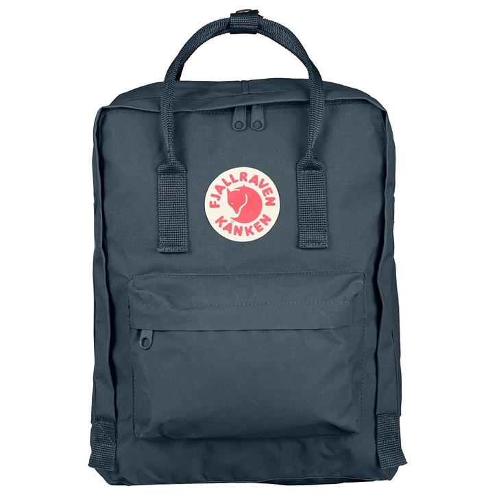 Fjallraven Women's Kanken Backpack, Graphite, Grey, Blue, One Size