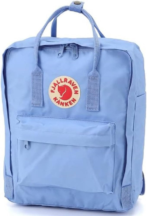 Fjällräven Kånken Unisex Travel Backpack - Side Slip Pocket - Adjustable Shoulder Straps - Dual Top Handles Ultramarine One Size One Size