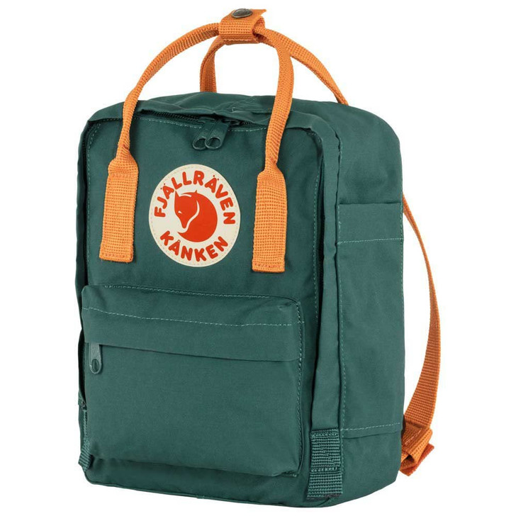 Fjällräven Unisex Kånken Mini Arctic Green/Spicy Orange One Size One Size