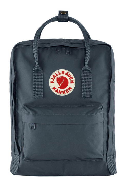 Fjällräven Kånken Unisex Travel Backpack - Side Slip Pocket - Adjustable Shoulder Straps - Dual Top Handles Navy One Size One Size