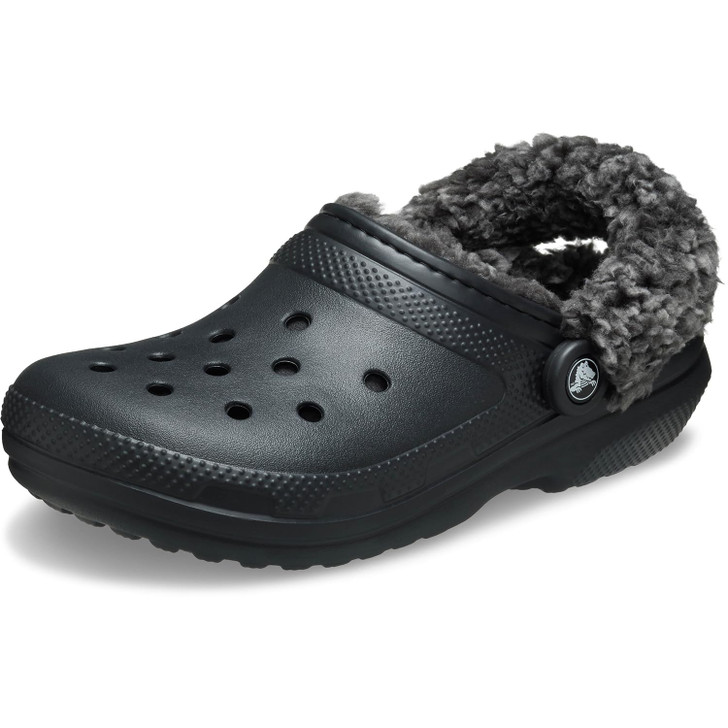Crocs Unisex-Adult Classic Fleece Lined Clogs, Fuzzy Slippers for Women and Men