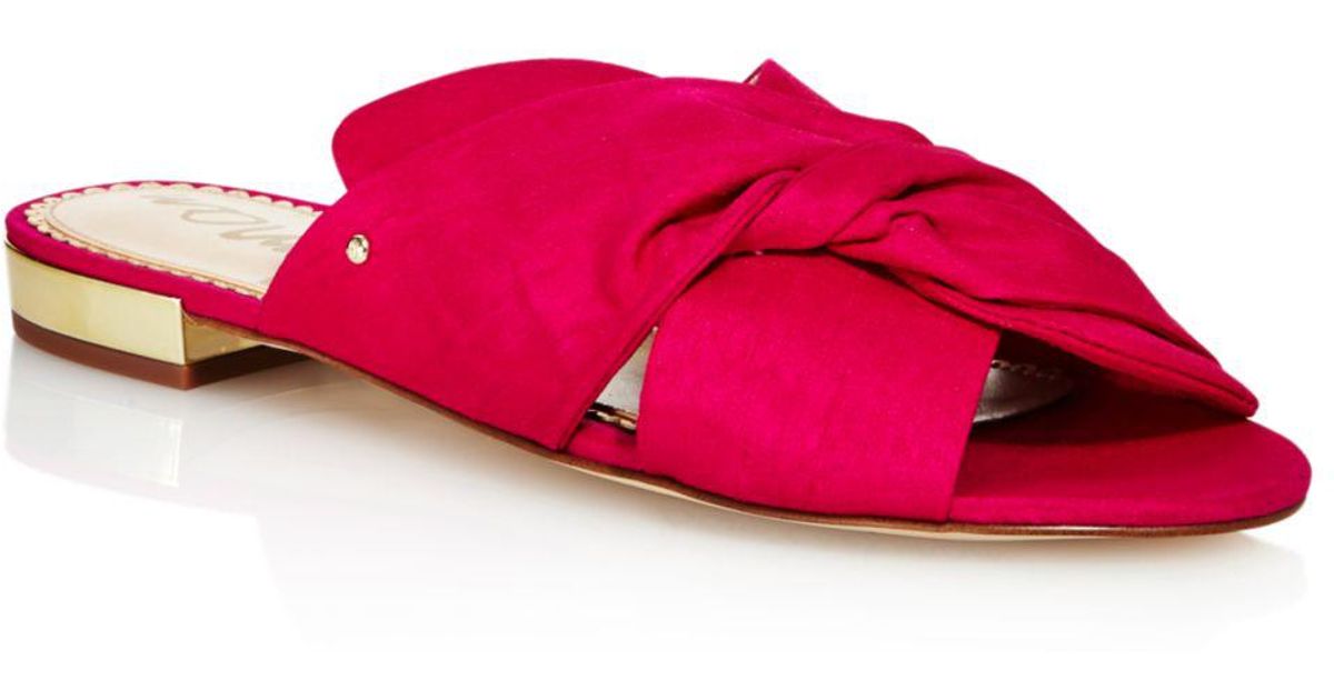 sam edelman red mules