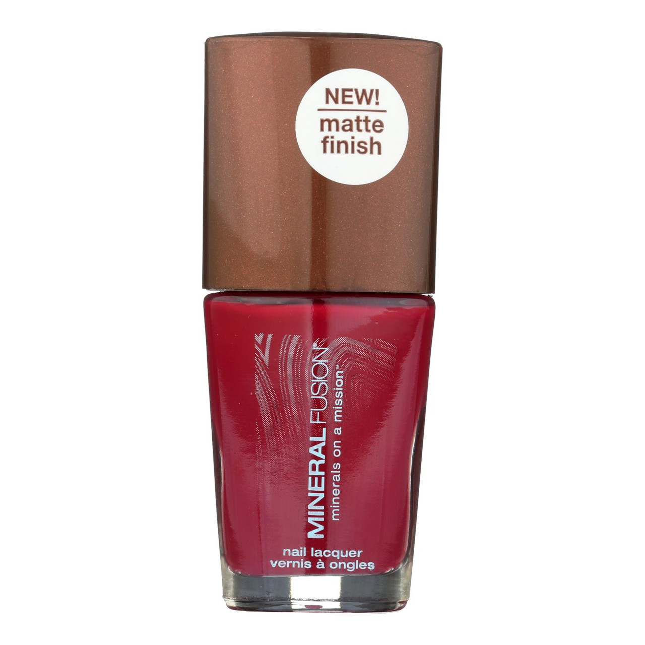 Image of Mineral Fusion - Nail Polish - Matte Mulberry - 0.33 oz.