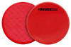 FLAT ROUND MARKERS - RED