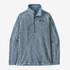 BETTER SWEATER 1/4 ZIP - STEAM BLUE