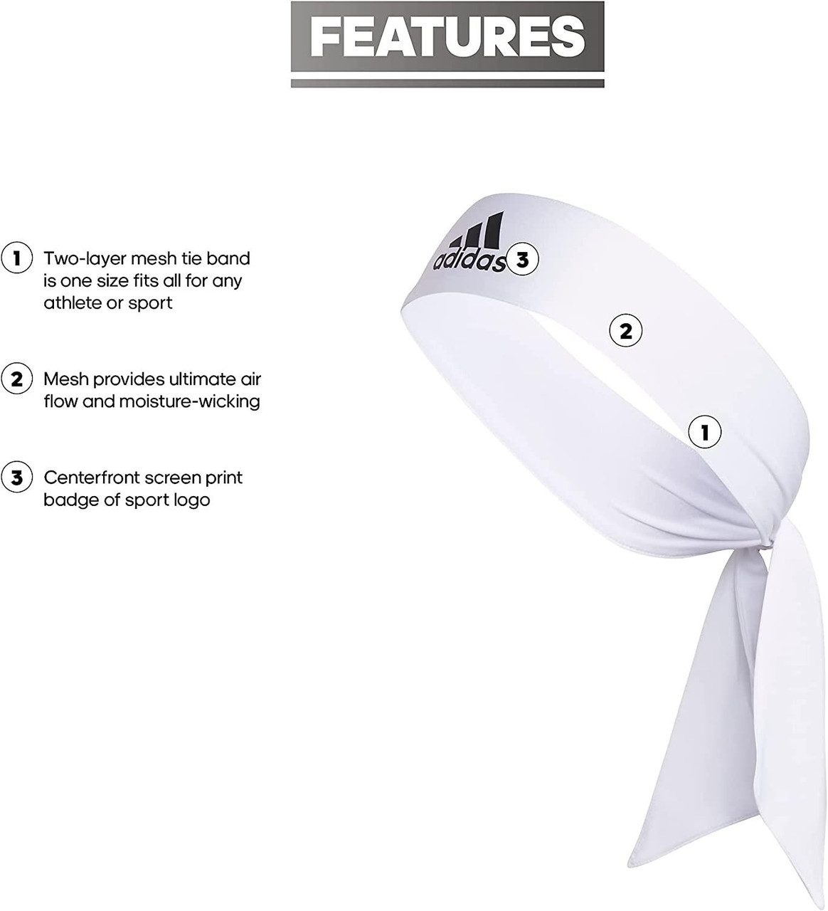 adidas tie band