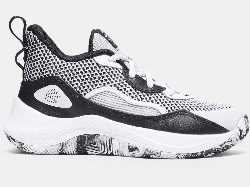 CURRY バスケットボールシューズ ホワイト/ブラック Sports Locker | UA Pre-School Curry 3Z 24-White/Black