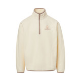 St. Bonaventure Whisper Fleece 1/4 Zip-Ecru