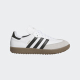 Sports Locker | Adidas Samba Spikeless Golf Shoe-White/Black