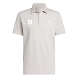 St. Bonaventure Adidas Performance Textured Polo-Light Grey