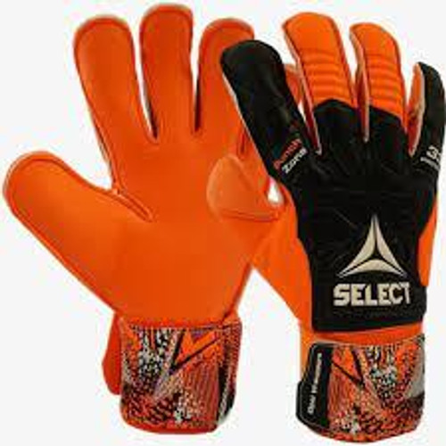 SELECT 33 PROTEC GOALIE GLOVES - ORANGE/BLK SELECT 33 PROTEC GOALIE GLOVES - ORANGE/BLK
